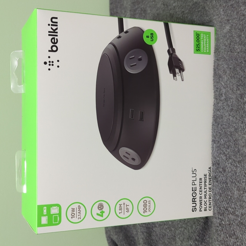 Belkin surge plus power center